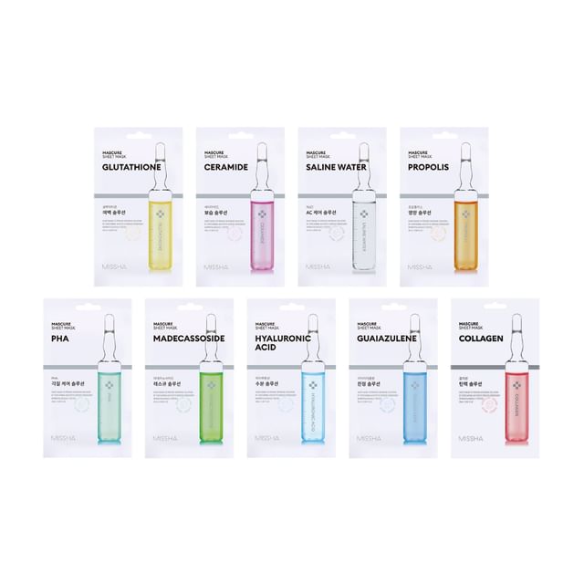 Mascure Sheet Mask - 8 Types
