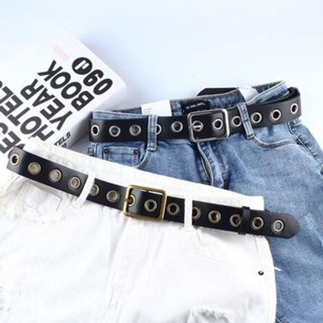 Faux Leather Belt