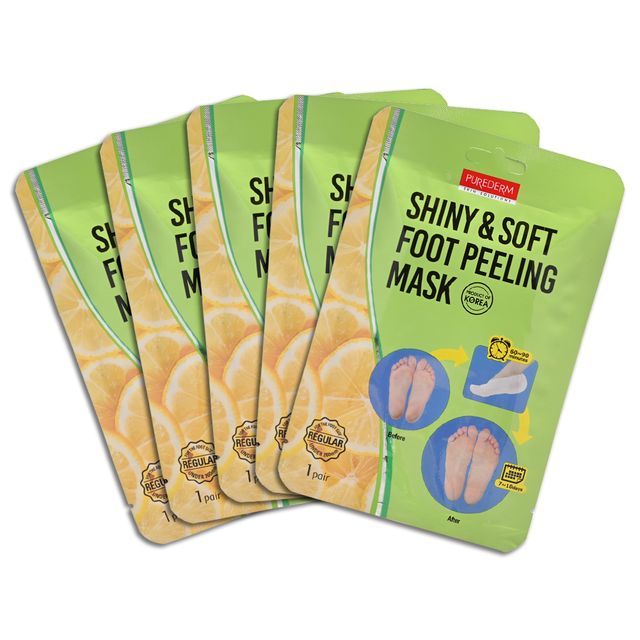 Shiny & Soft Foot Peeling Mask Set