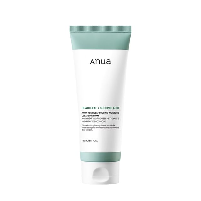 Heartleaf Succinic Moisture Cleansing Foam