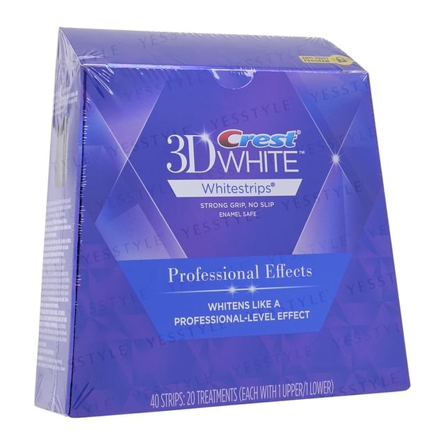 Crest 3D White Whitestrips Professional Effect