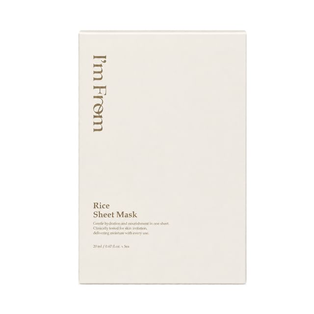 Rice Sheet Mask Set