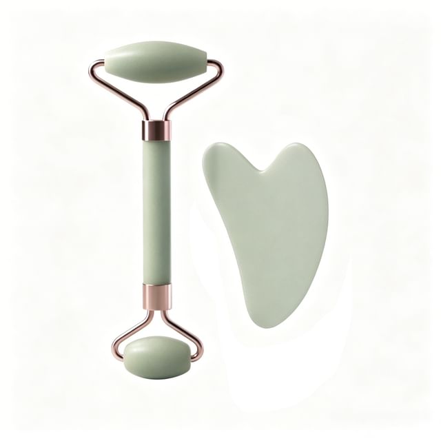 Resin Face Massage Roller / Gua Sha Scraper
