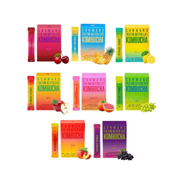 Tea For Better Life Kombucha Mini Pack - 8 Types
