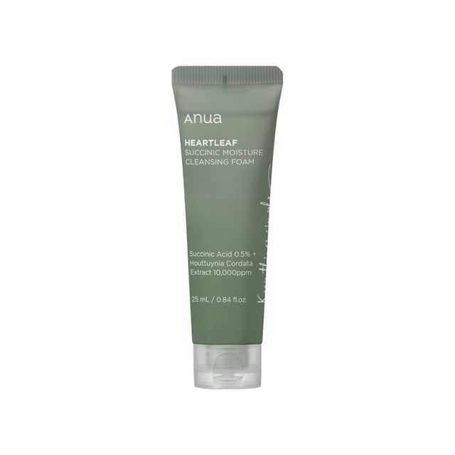 Heartleaf Succinic Moisture Cleansing Foam Mini