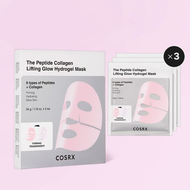 The Peptide Collagen Lifting Glow Hydrogel Mask