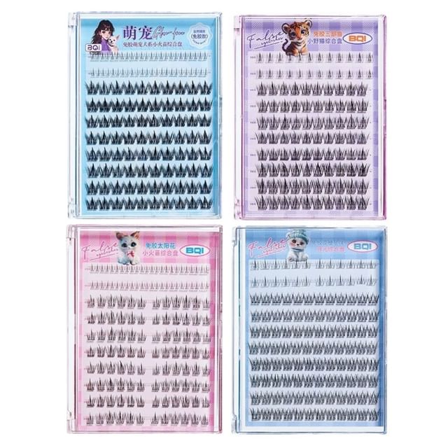Glue-free Spiky Multipack False Eyelashes Cluster (Various Designs)