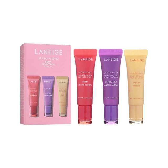 Lip Glowy Balm Trio Set