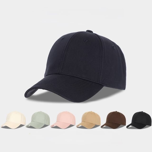 Plain Baseball Cap