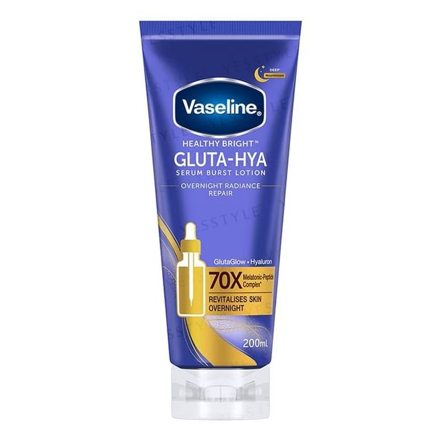 Healthy Bright Gluta-Hya Serum Burst Lotion Overnight Radiance Repair Regular