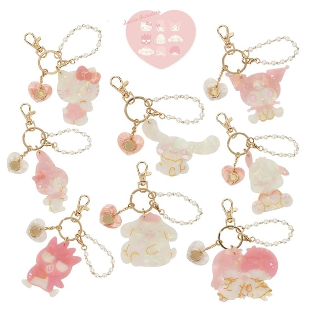 Sanrio Characters Baby Pink Series Bag Charm Keyring
