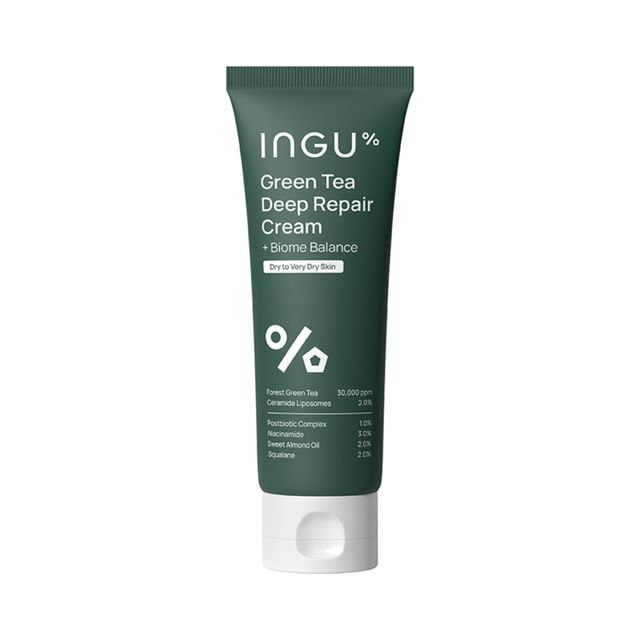 Green Tea Deep Repair Cream + Biome Balance For Dry To Very Dry Skin Jumbo