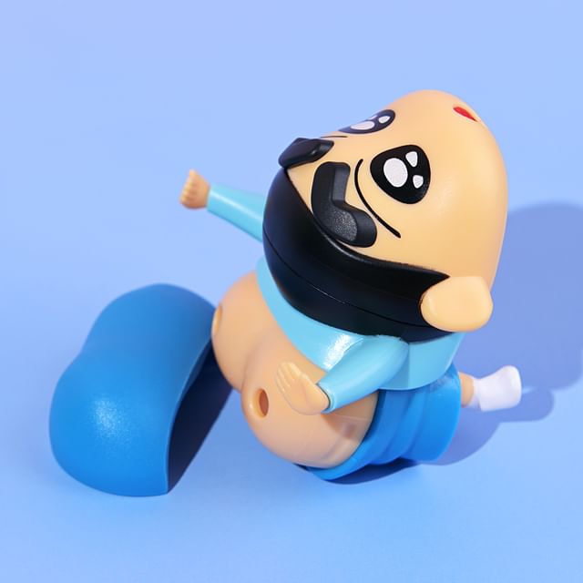 Crayon Shin-Chan Naughty Blue Fresh 2-in-1 Thai Herbal Inhaler & Balm