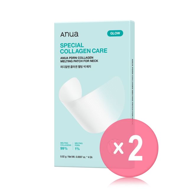 PDRN Collagen Melting Patch For Neck 2pcs Bundle Set