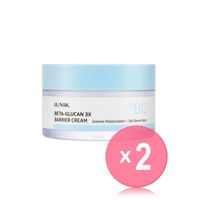 Beta-Glucan 3X Barrier Cream 2pcs Bundle Set