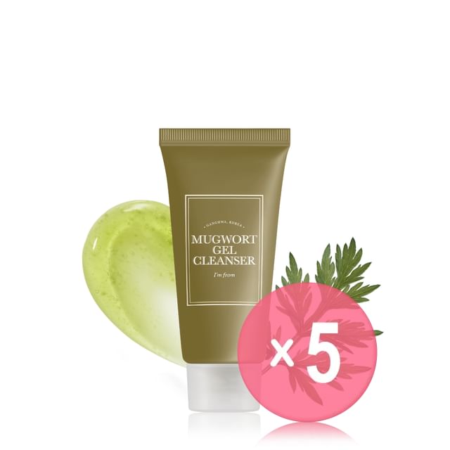 Mugwort Gel Cleanser Mini 5pcs Bundle Set