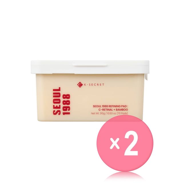 SEOUL 1988 Refining Pad : C-Retinal + Bamboo 2pcs Bundle Set