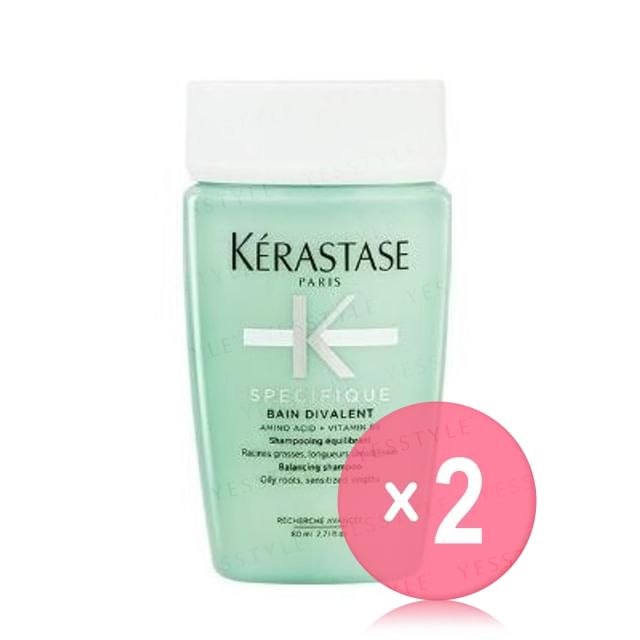 Specifique Bain Divalent Balancing Shampoo 80ml 2pcs Bundle Set