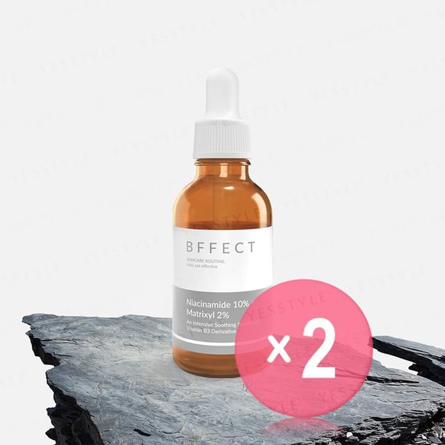 BFFECT Niacinamide 10% + Matrixyl 2% Serum 2pcs Bundle Set