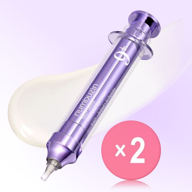 No.9 NAD+ Retinol Volumetox Eye Cream 2pcs Bundle Set