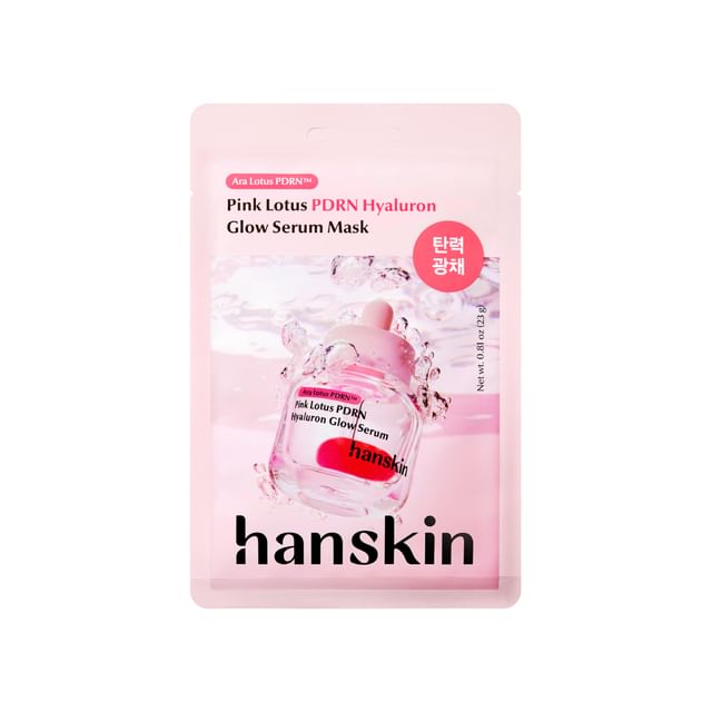 Pink Lotus PDRN Hyaluron Glow Serum Mask