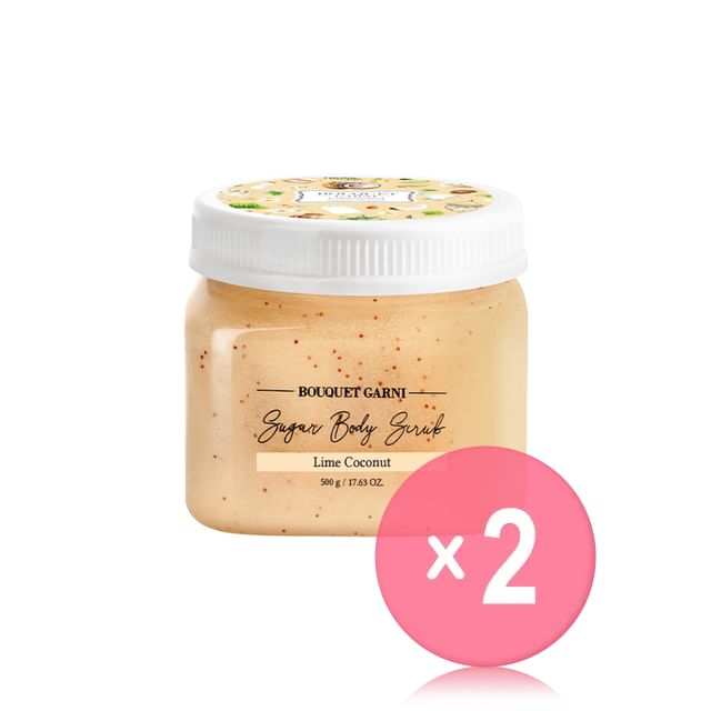 Body Scrub Lime Coconut 2pcs Bundle Set