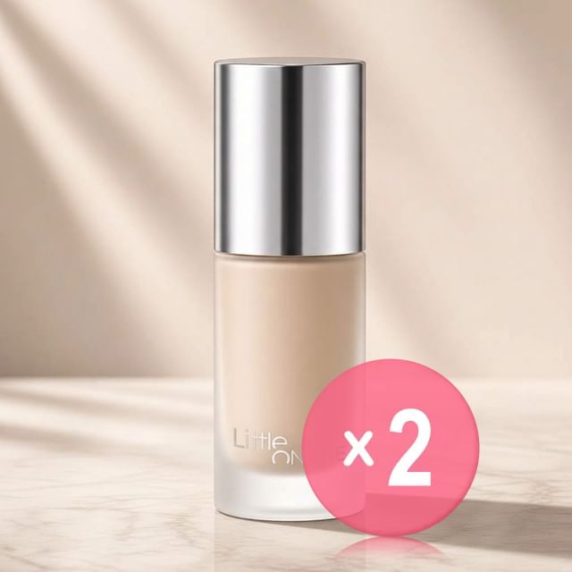 Travel Size Moonlight Stone Flawless Oil-control Foundation - 4 Shades 2pcs Bundle Set