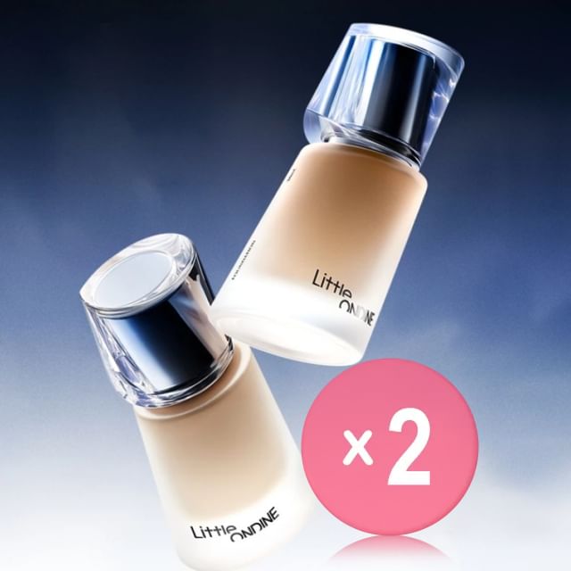 Moonlight Stone Flawless Oil-control Foundation - 4 Shades 2pcs Bundle Set