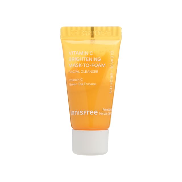Vitamin C Brightening Mask-To-Foam Facial Cleanser Mini