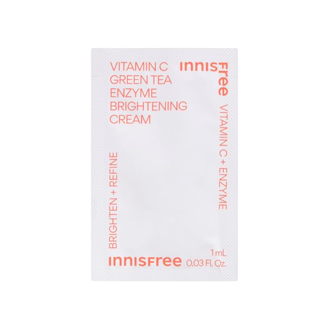 Vitamin C Green Tea Enzyme Brightening Cream Sachet