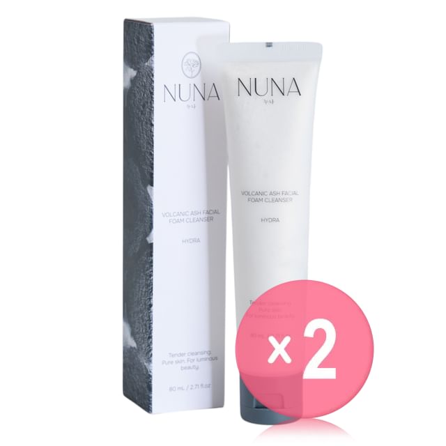 Volcanic Ash Facial Foam Cleanser 2pcs Bundle Set