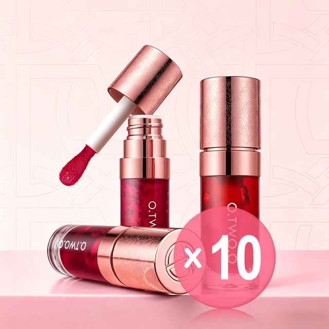 Haute Watery liquid lip & cheek Tint - 4 Colors 10pcs Bundle Set