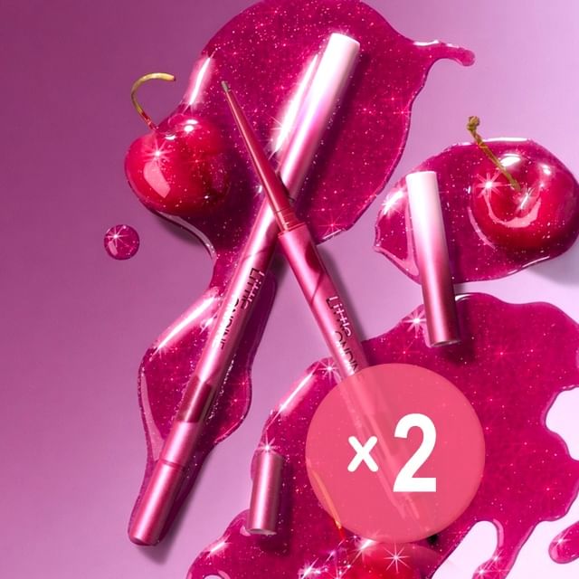 Red Fruit Collection Double Headed Gel Eyeliner - 3 Colors 2pcs Bundle Set