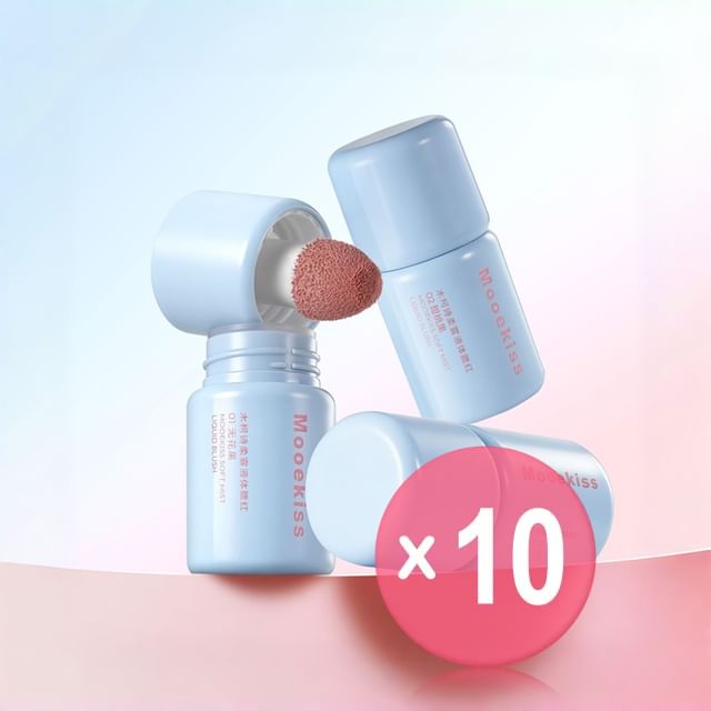 Soft Mist Liquid Blush - 2 Colors 10pcs Bundle Set