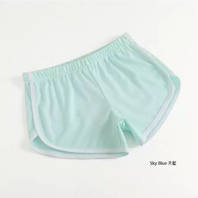 Contrast-Trim Sweatshorts