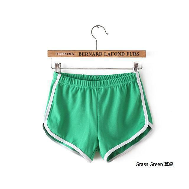 Contrast-Trim Sweatshorts