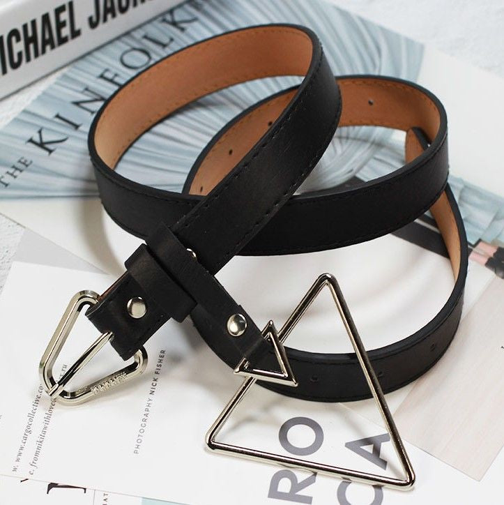 Faux Leather Belt