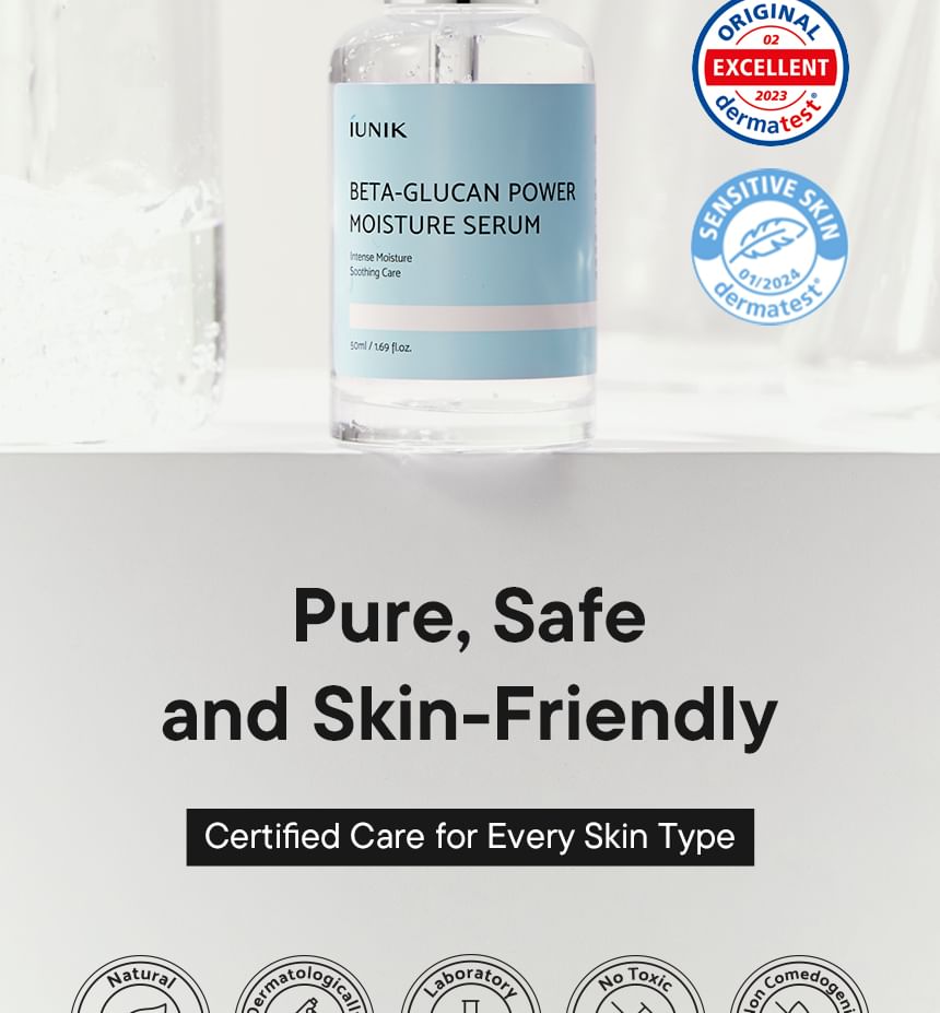 Beta-Glucan Power Moisture Serum 2pcs Bundle Set