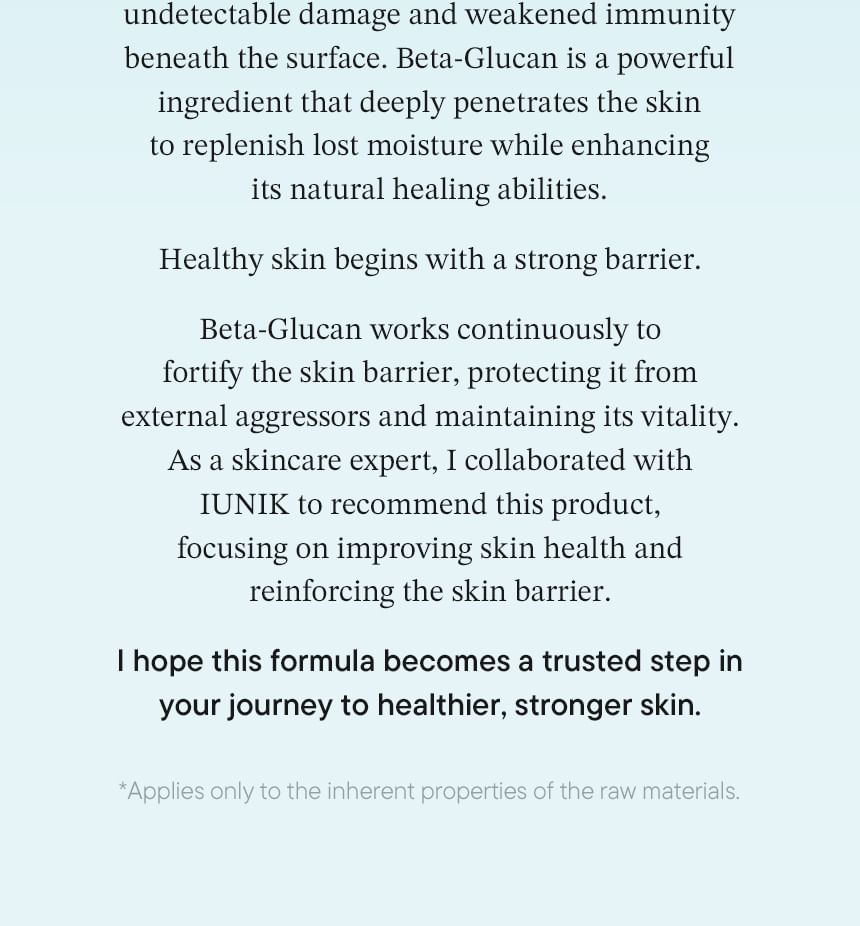 Beta-Glucan Power Moisture Serum