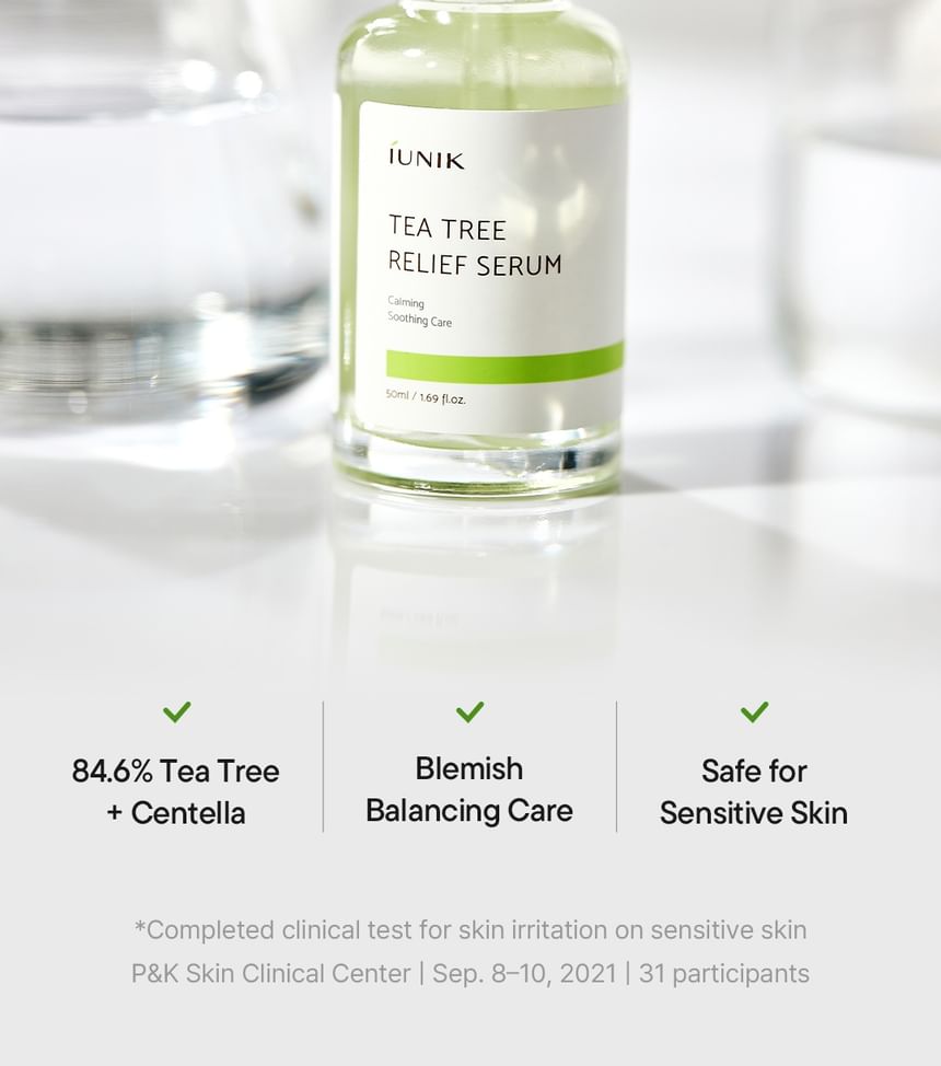 Tea Tree Relief Serum Mini 5pcs Bundle Set