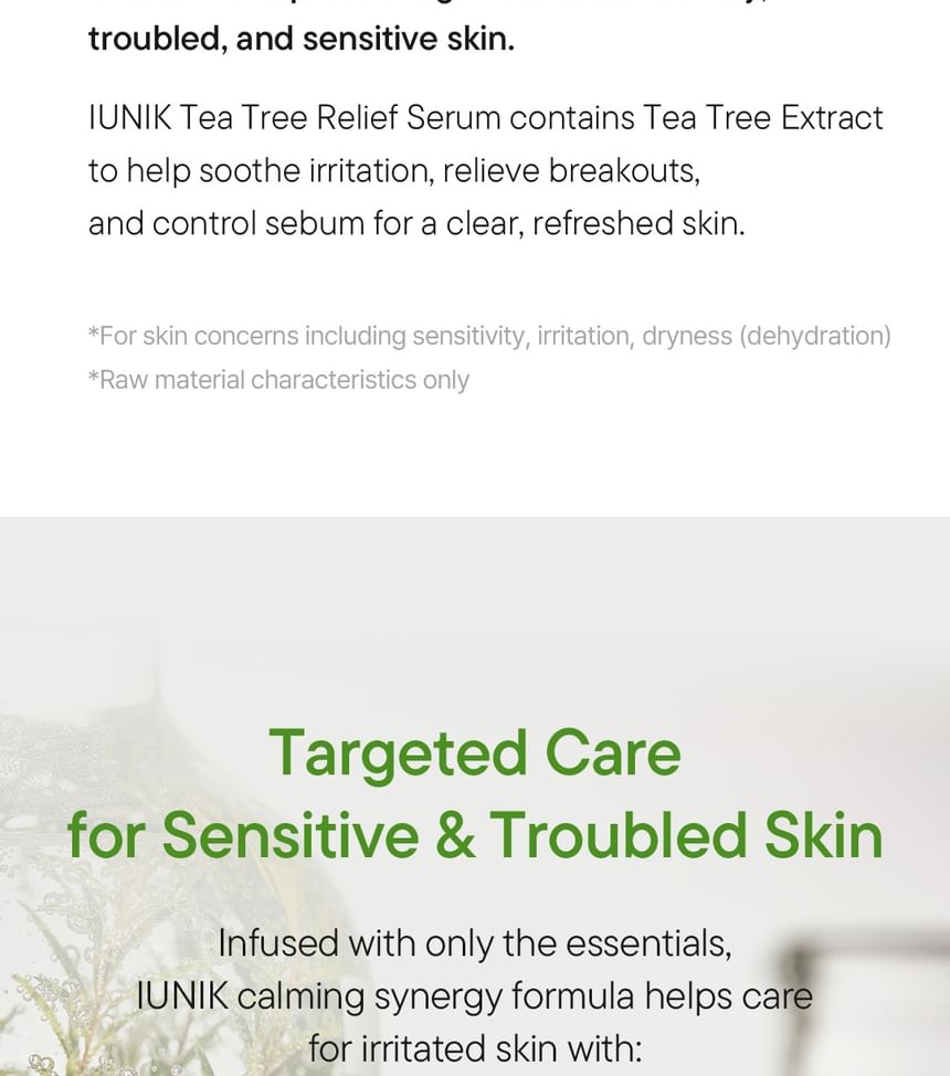 Tea Tree Relief Serum Mini 10pcs Bundle Set