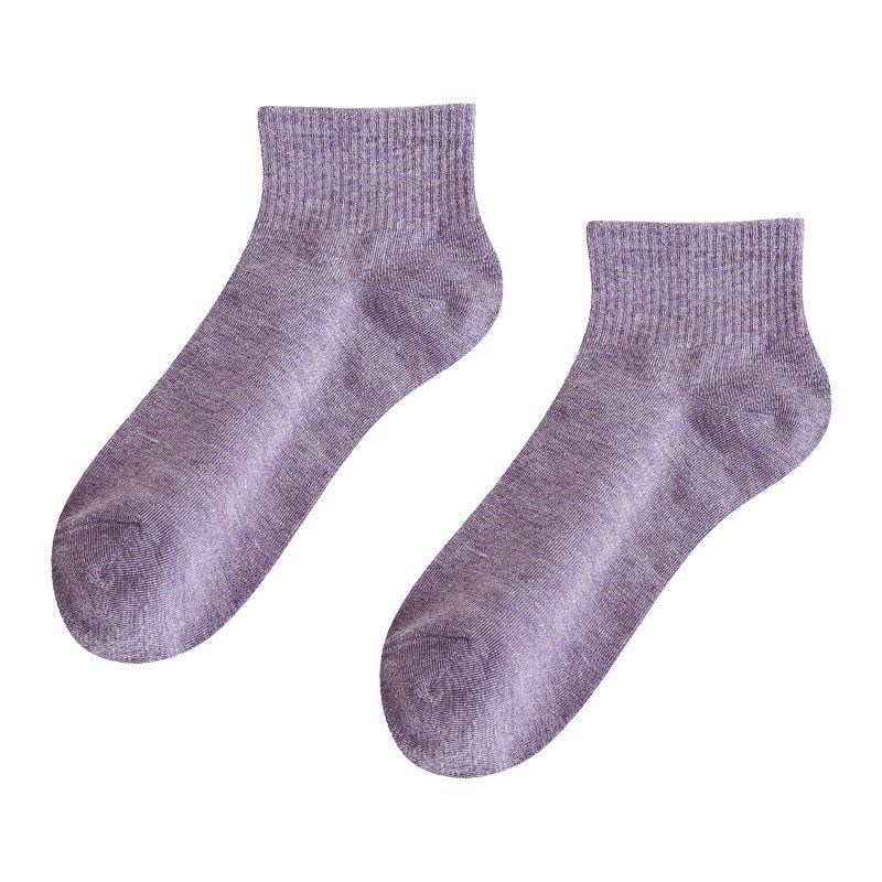 Set of 5 Pairs: Plain Socks