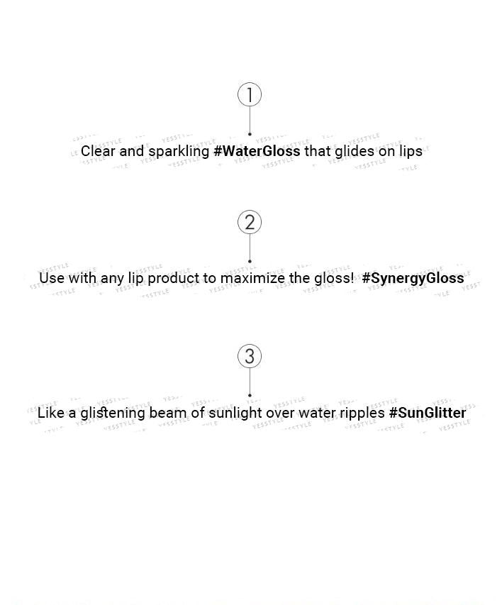 Glasting Water Gloss - 3 Colors