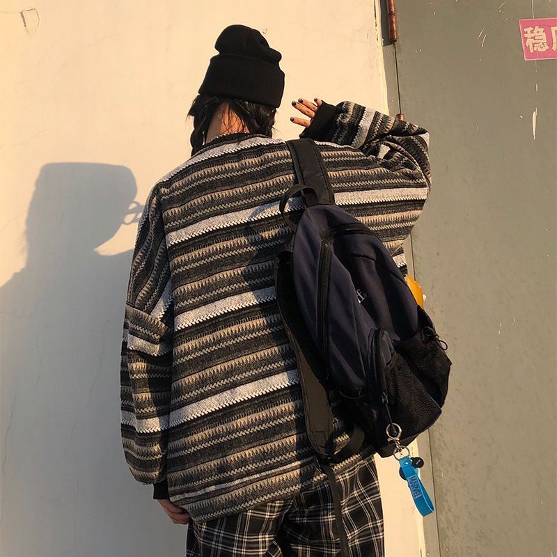 Striped Loose Sweater