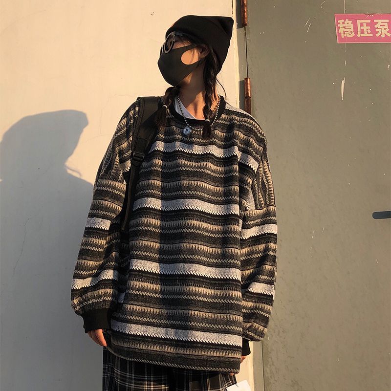 Striped Loose Sweater