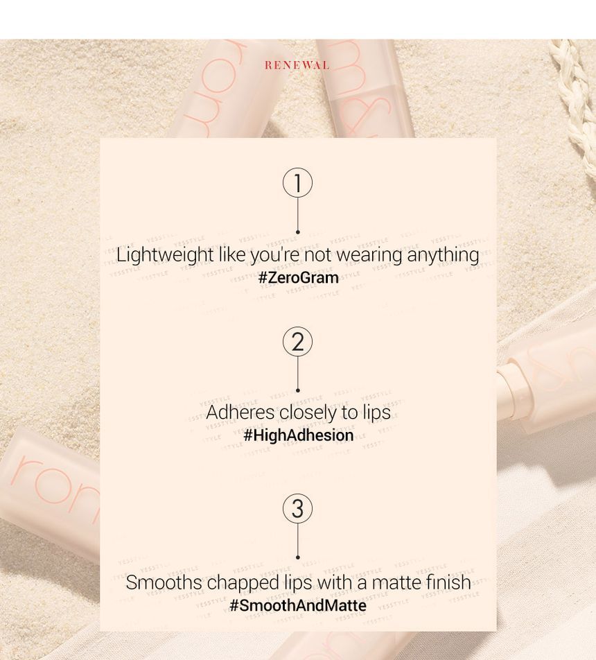 Zero Matte Lipstick NEW - 20 Colors