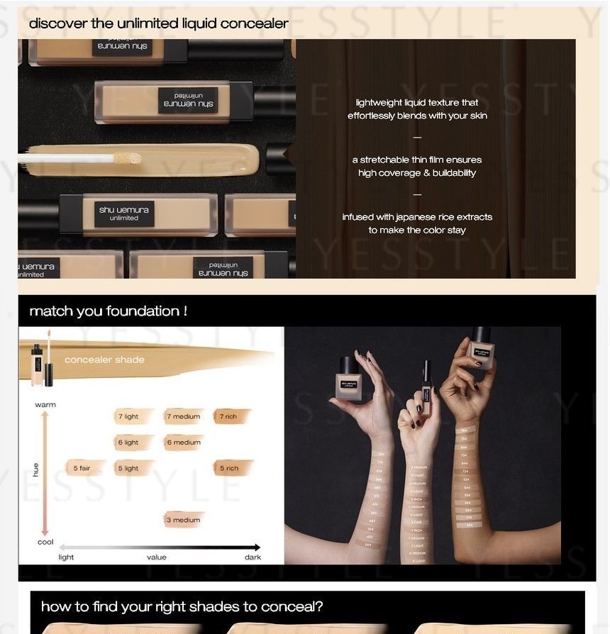 Unlimited Stretchable Lasting Liquid Concealer