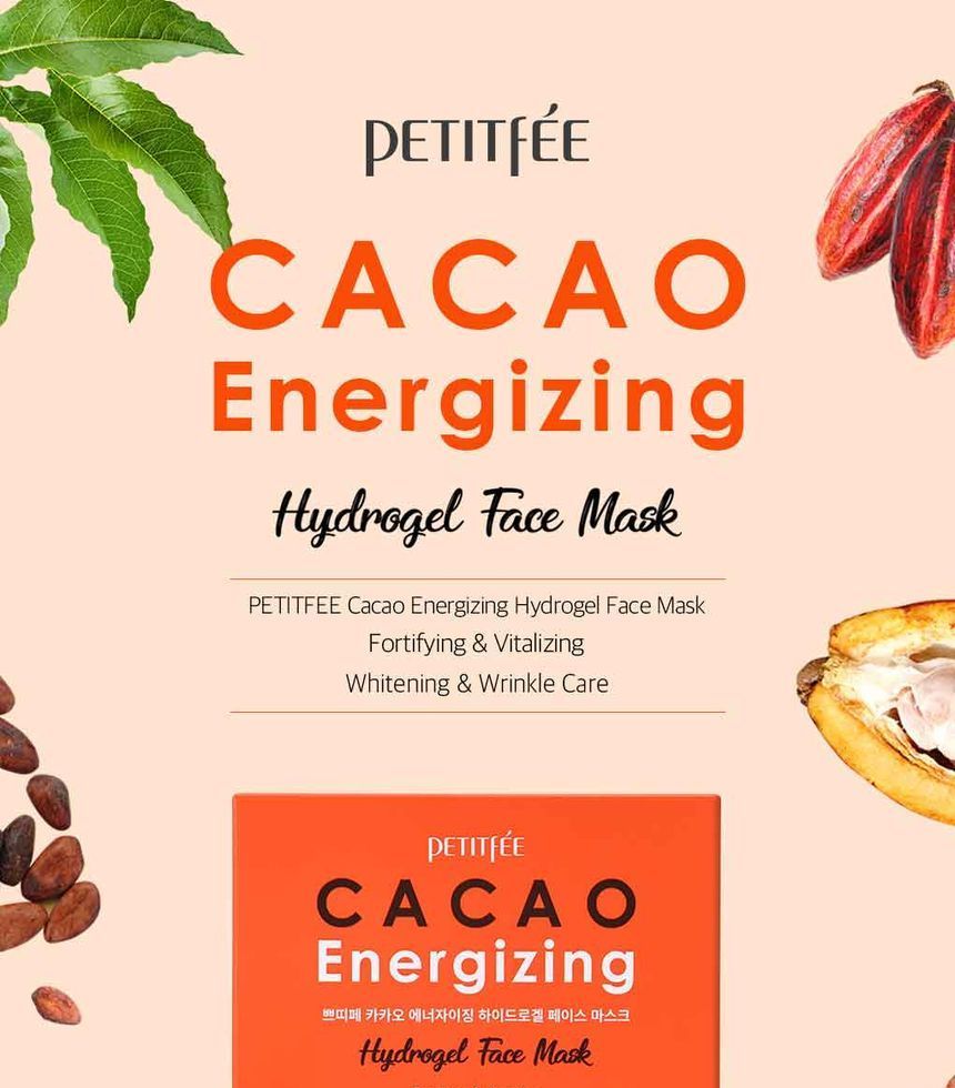 CACAO Energizing Hydrogel Face Mask Set
