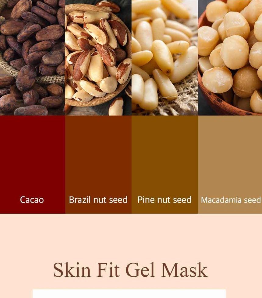 CACAO Energizing Hydrogel Face Mask Set