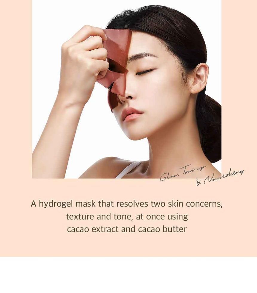 CACAO Energizing Hydrogel Face Mask Set